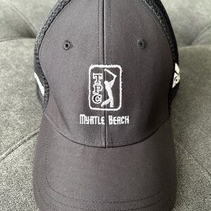 Adidas Black Golf Cap. TPC Myrtle Beach.